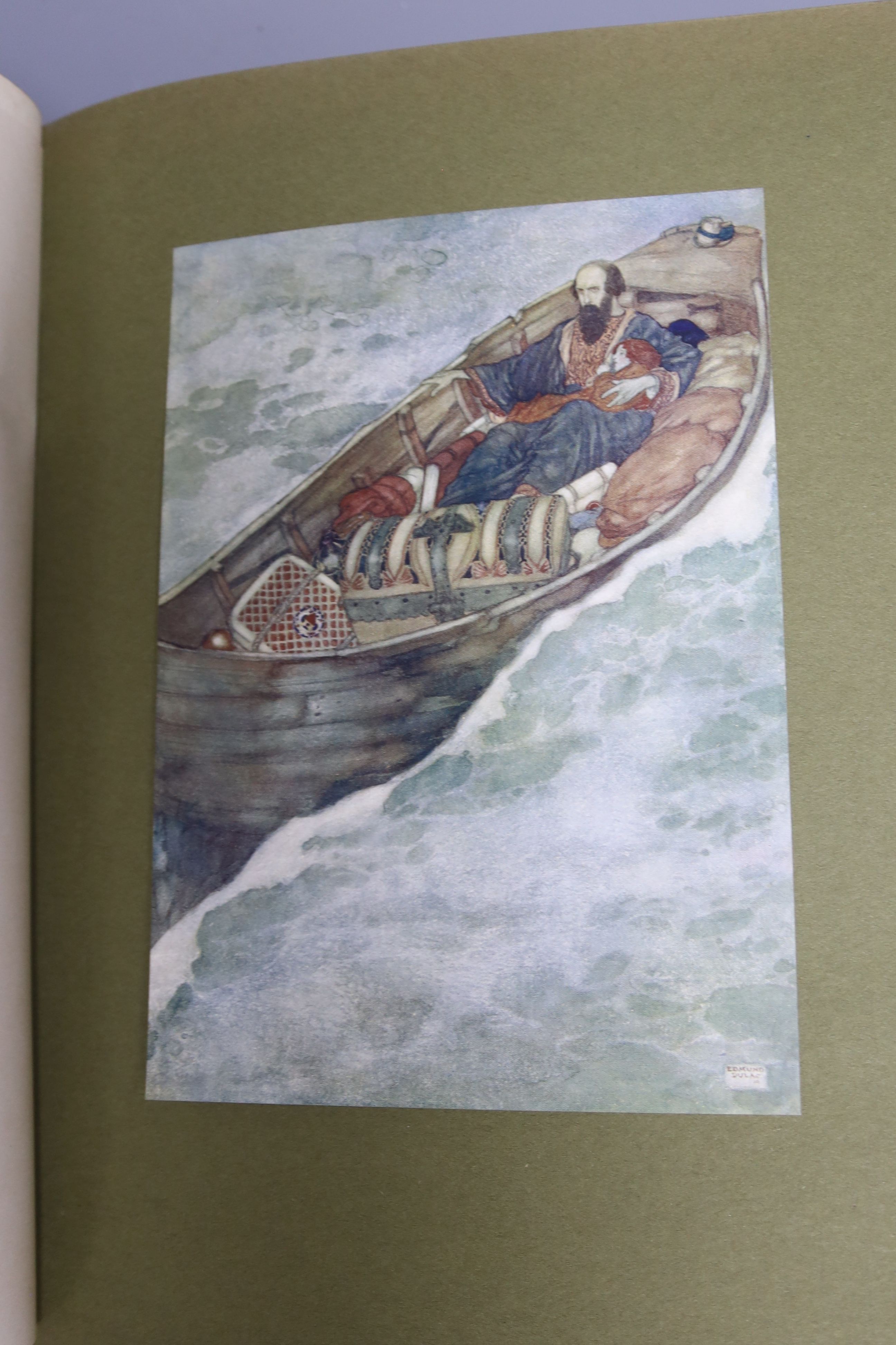 Shakespeare's Comedy of The Tempest, with illustrations by Edmund Dulac, 380/500